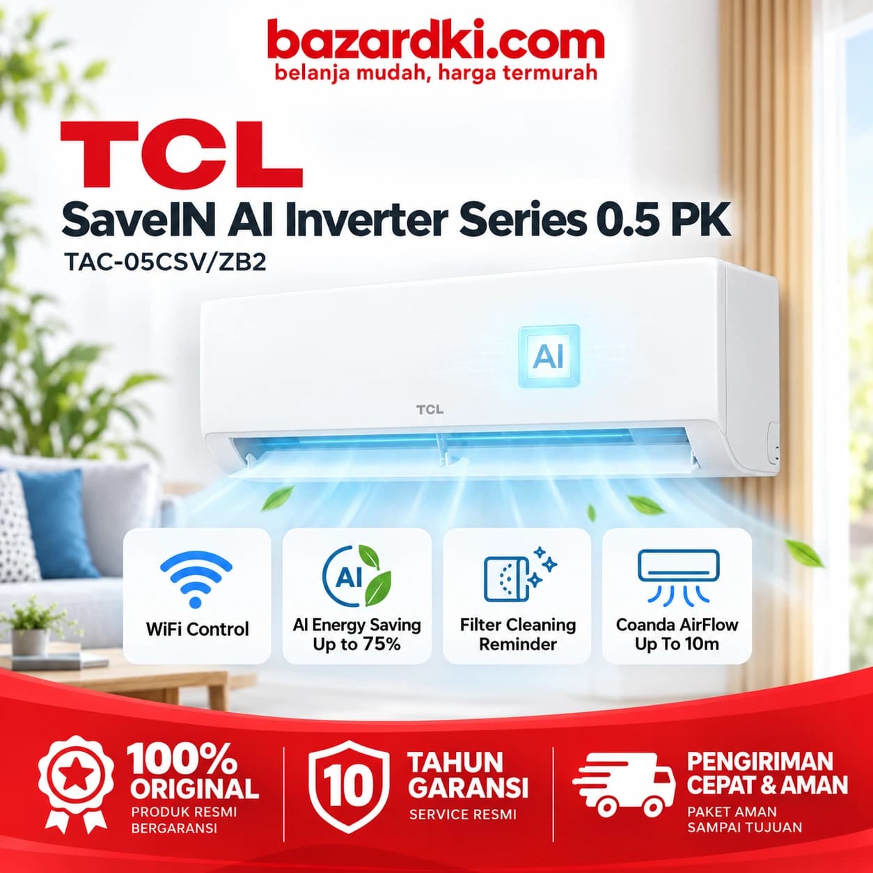 TCL AC Inverter 0.5 PK, kategori AC