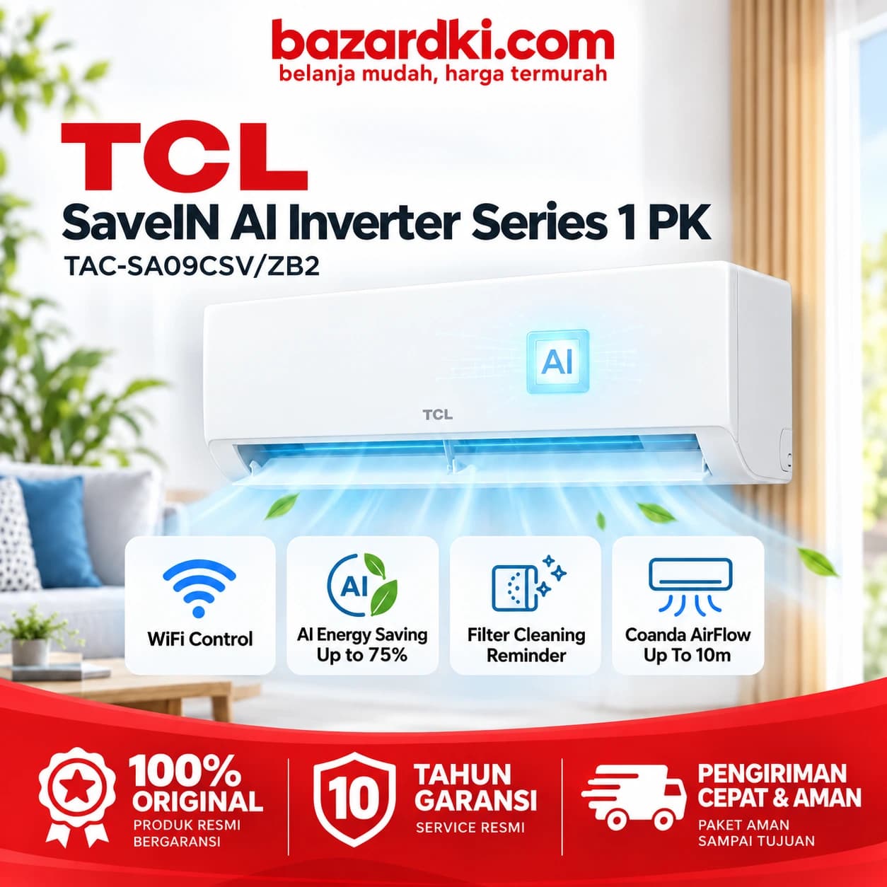 TCL AC Inverter 1 PK, kategori AC